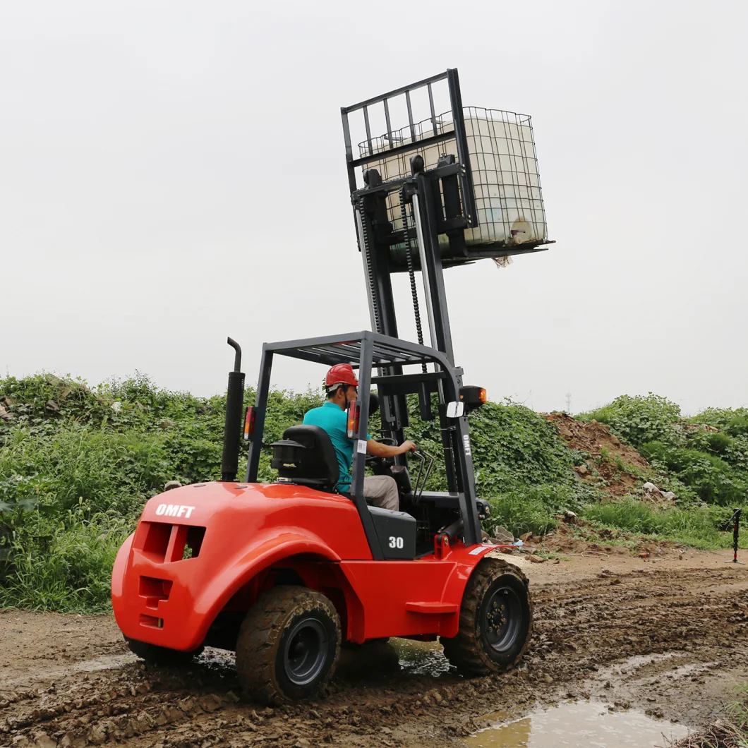 2.5t 2.5ton All-Terrain Forklift with Diesel Engine 2.5 Ton