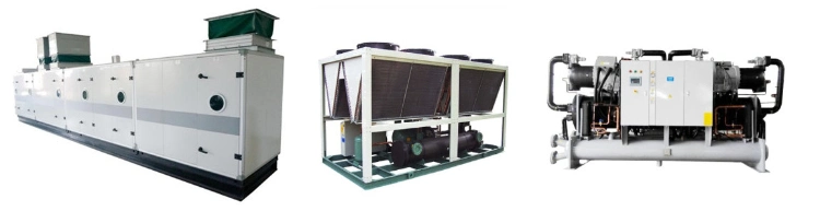 Fresh Air Unit Manual Air Damper Air-Cooled Chiller Air Cooled Condensing Unit