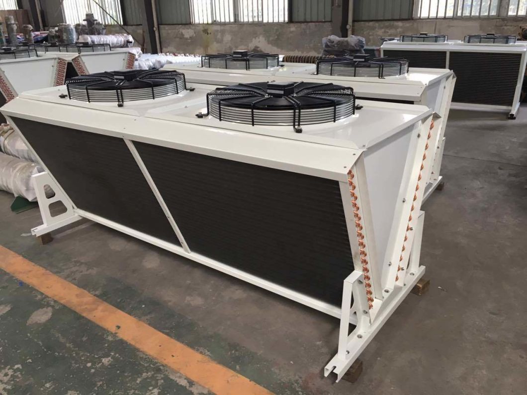 Factory Low Temperature V Type Refrigeration Condensing Unit Air Cooled Chiller for Vegetable/Fruit