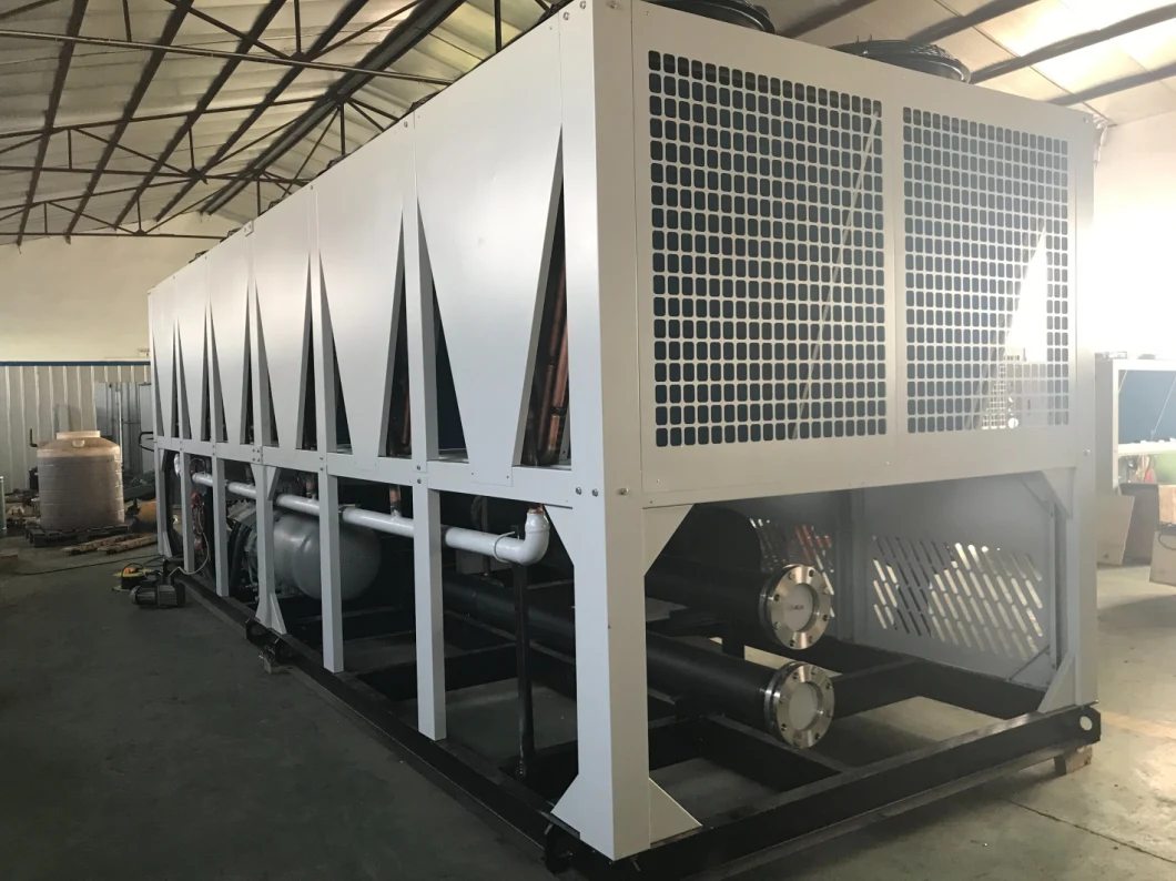 Packaged Type Industry Cooling Air Cooled Screw Water Chiller