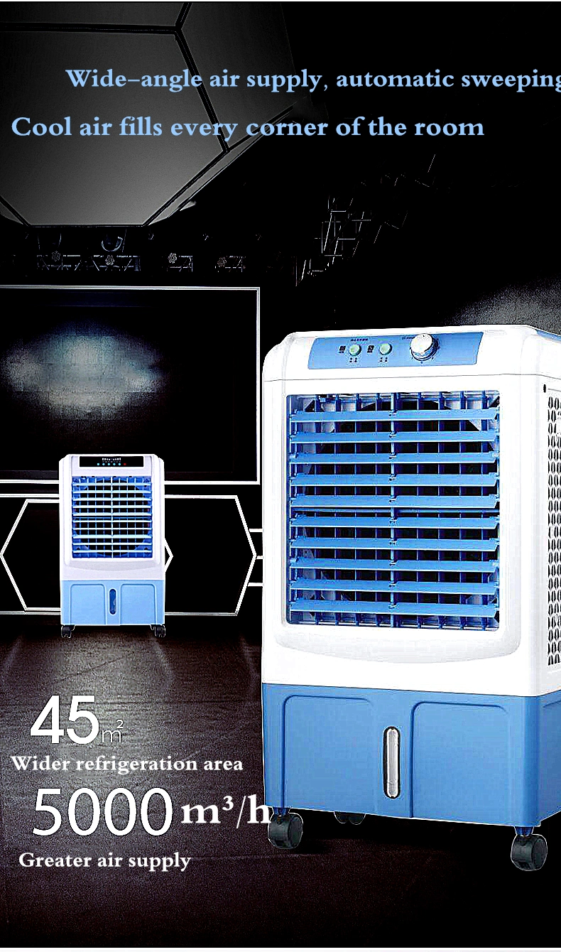 Portable Evaporative Air Conditioner Cooler with Remote Control