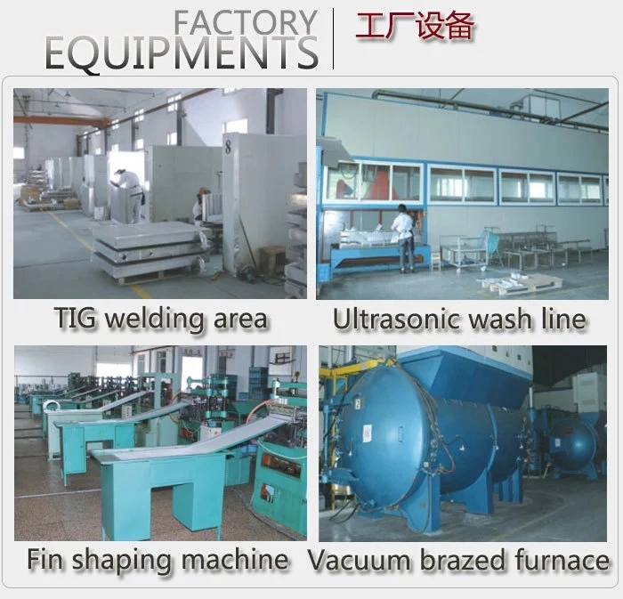 China Brazed Aluminum Plate Fin Cooler Factory