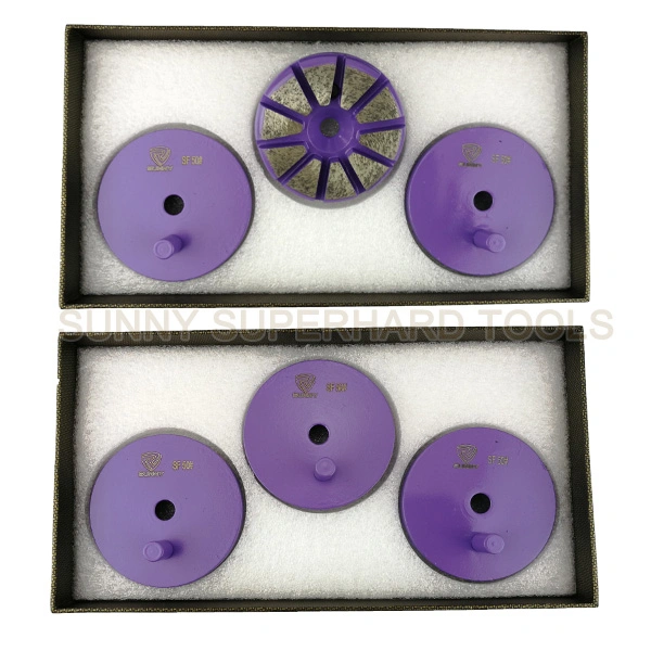 3 Inch 10 Seg 1 Pin Diamond Grinding Disc for Floor Grinder