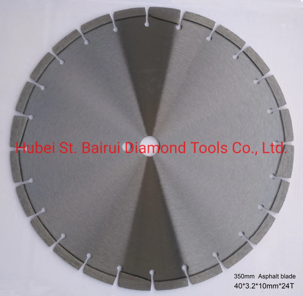 16 Inch 400mm Brazed Segmented Diamond Saw Blades for Cutting Marble Concrete Granite Tile