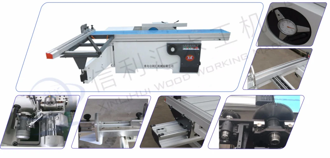 Small Home Use Cutting Saw Artificial Board and Wood Furniture Accurate Saw Machine Cheap Price Wood Cutting Sliding Table Panel Saw Machine