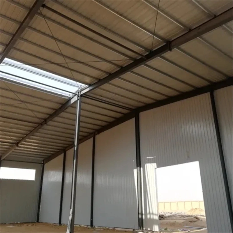 Zhengzhou Slope Roof Light Steel Structure for Sawmill Project
