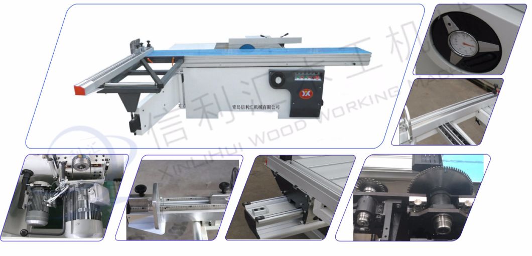 Factory Price Lumber Cutting Saw Machine with Touch Screen Mjk61-38td Cutting Machine MDF Panel/ PVC Board Wood Pallet Ends Trim Sizing Cutting Saw