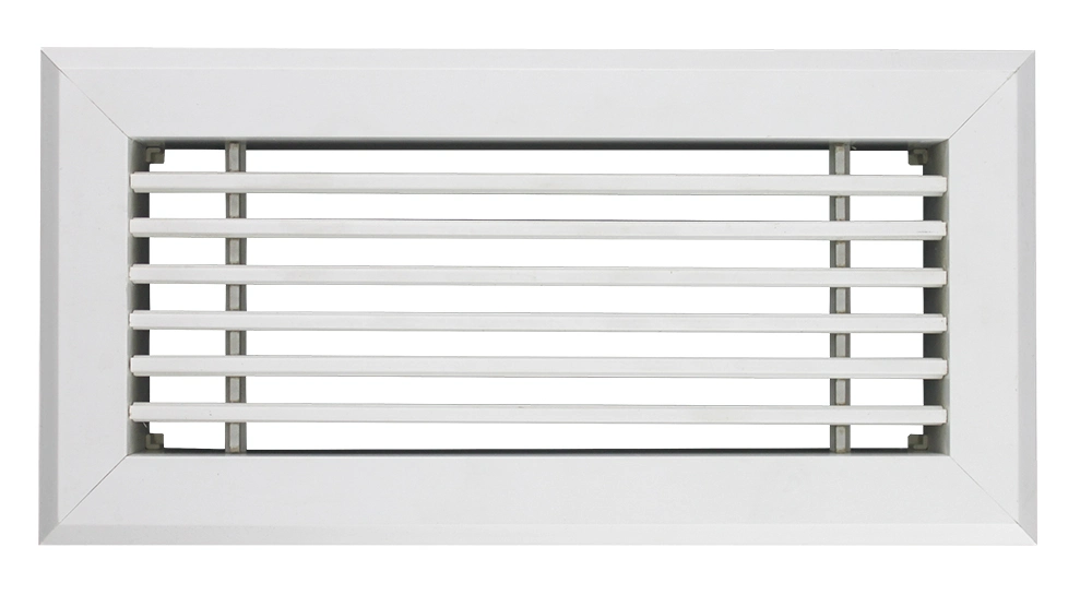 Supply Ventilation PVC Plastic 0 Degree Blades Linear Bar Air Grille