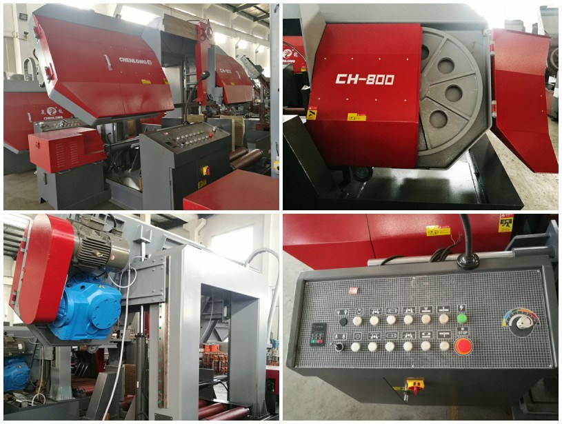 Metal Cutting Band Saw used in mechanical engineering, toolmaking (CH-800)