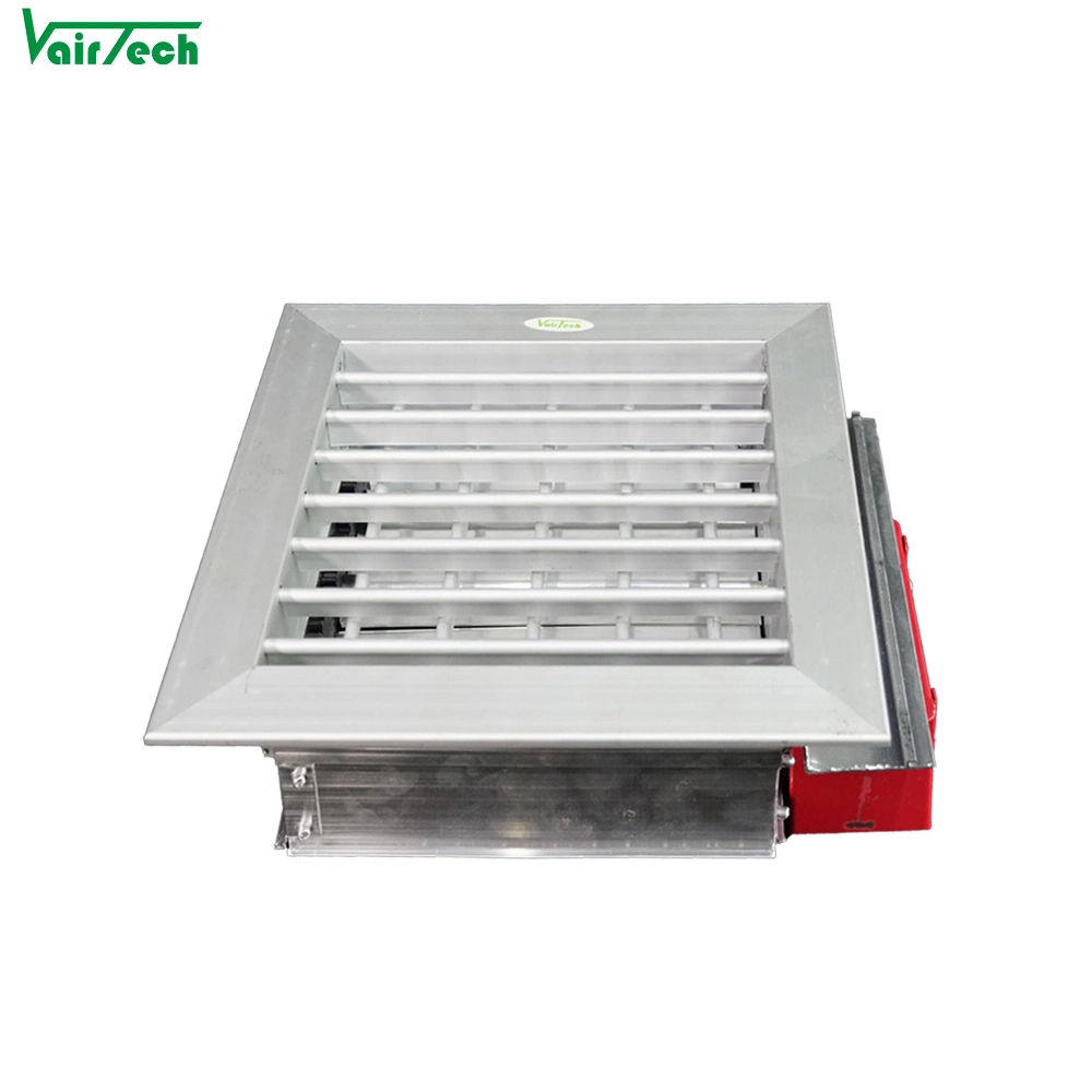 Adjustable Blades Air Conditioner Diffuser Register Grille Motorized Control Air Grille for HVAC