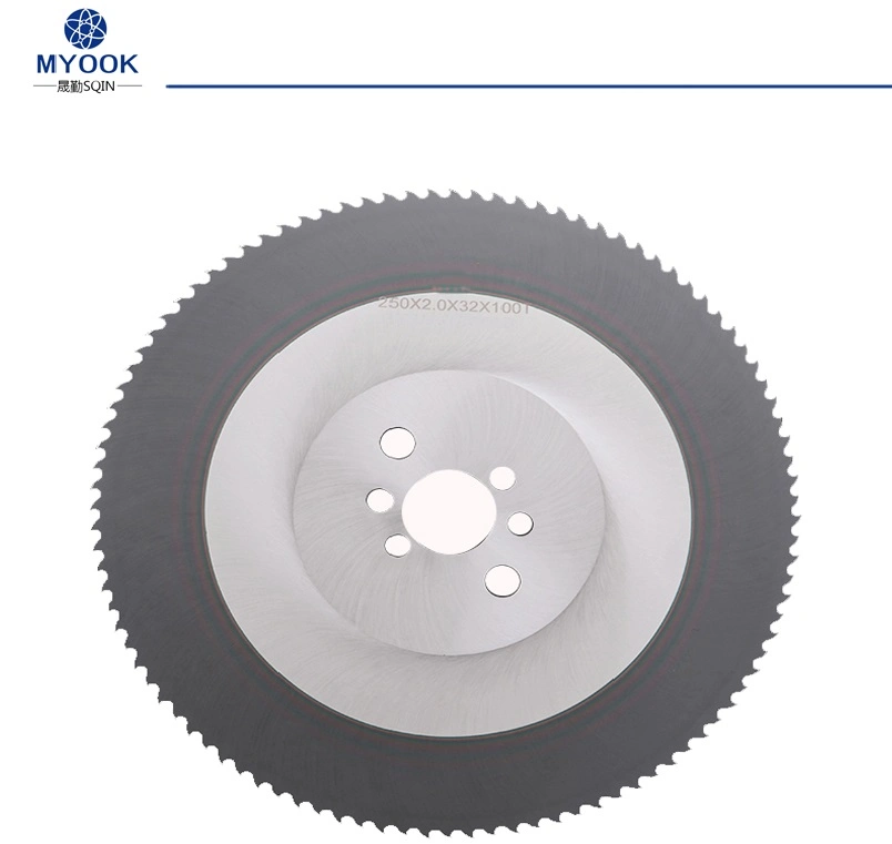 HSS M2 M35 M42 Circular Slitting Saw Blade with Ticn Coated for Steel Tube Cutting