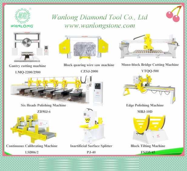 CNC Wire Saw Machine for Block Squaring and Slabs Cutting