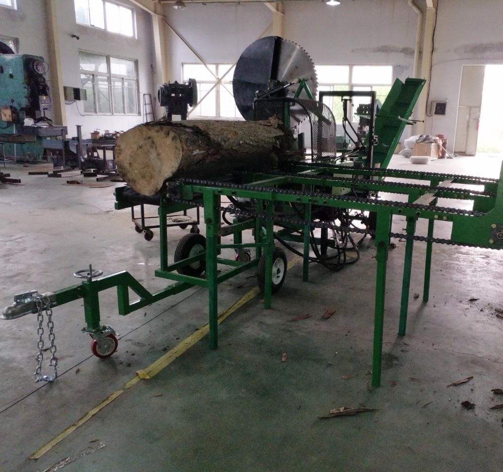 [BRT35t450] Blade Saw+ Log Lifter 37HP Multi-Function Firewood Processor