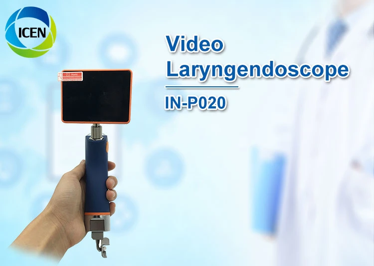 IN-P020 High Resolution Reusable Disposable Video Laryngoscope