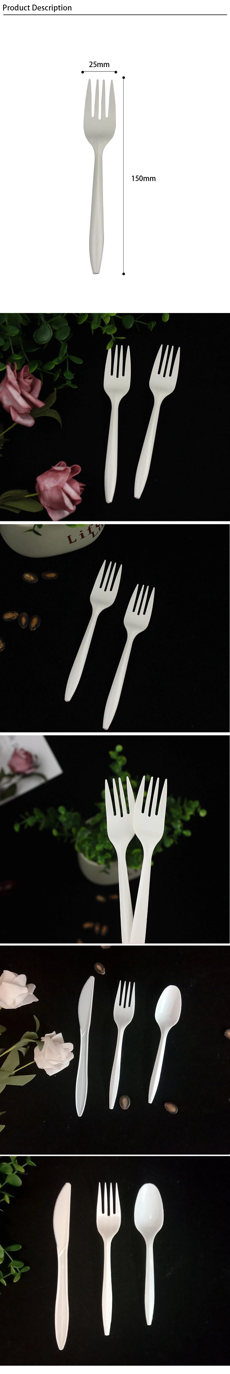 2020 Hot Sale High Quality Disposable Plastic Fork Disposable Fork Plastic Cutlery Set Kitchenware