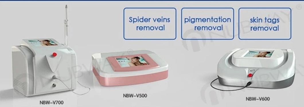 30MHz Portable Painful 0.01mm Needle Portable Beauty 980nm Spider Veins Removal Machine