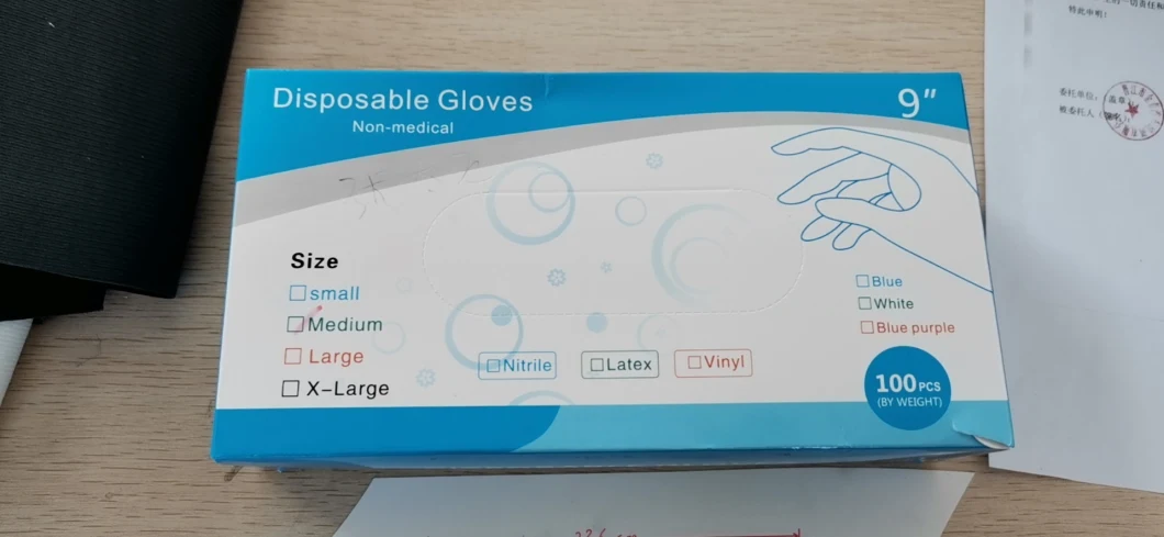 Nitrile Glove, Medical Glove, Examination Glove Disposable Glove, Blue Glove, Nitrile Examination Gloves