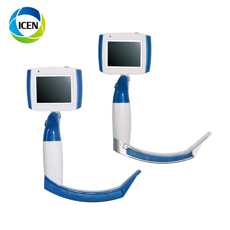 IN-P020-1 Flexible Reusable Disposable Blade USB Plastic Anesthesia Video Laryngoscope