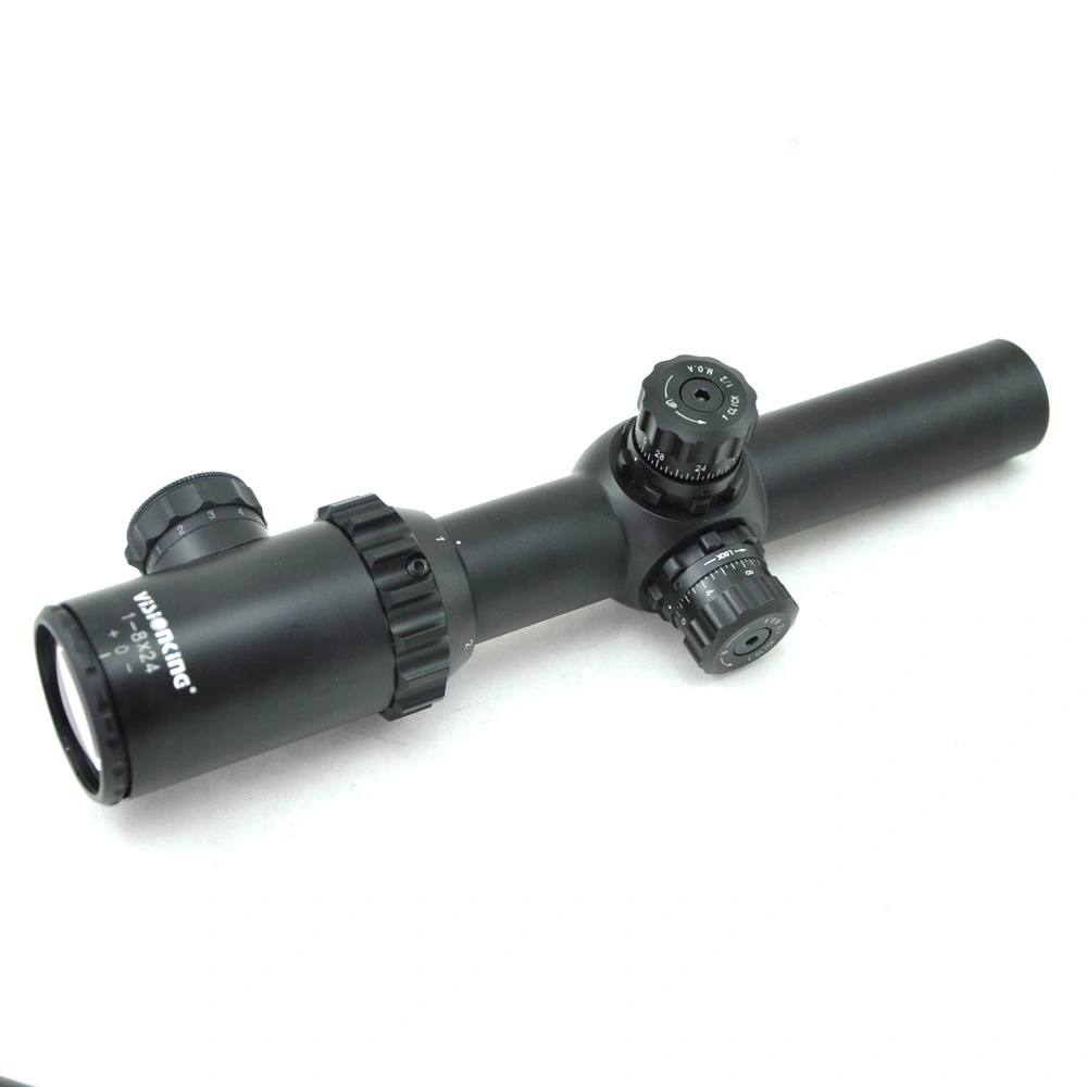 1-8X24 Tactical Hunting Rifle Scope Illuminated Red/Green Rifle Scope