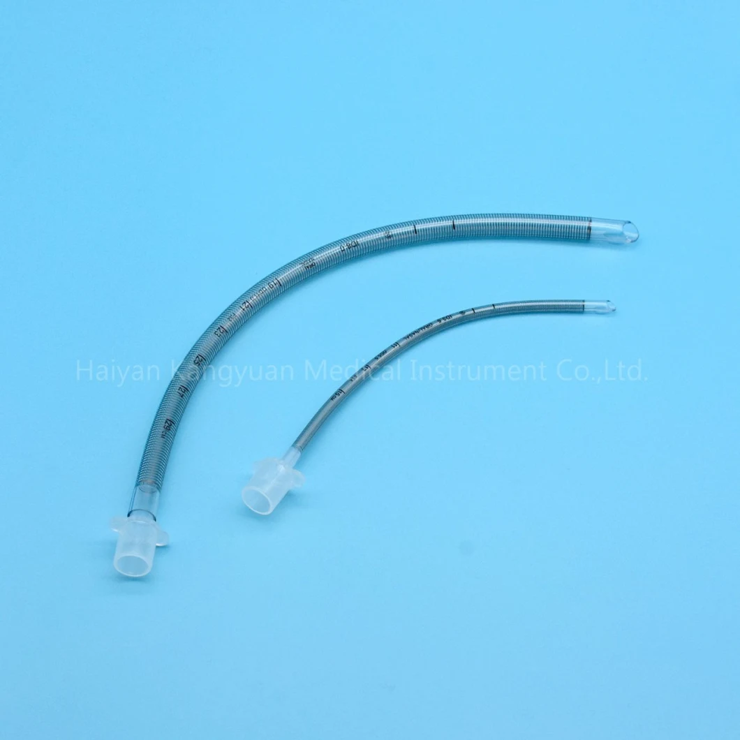 Armored Reinforced Endotracheal Tube Flexible Soft Tip Uncuff China Factory