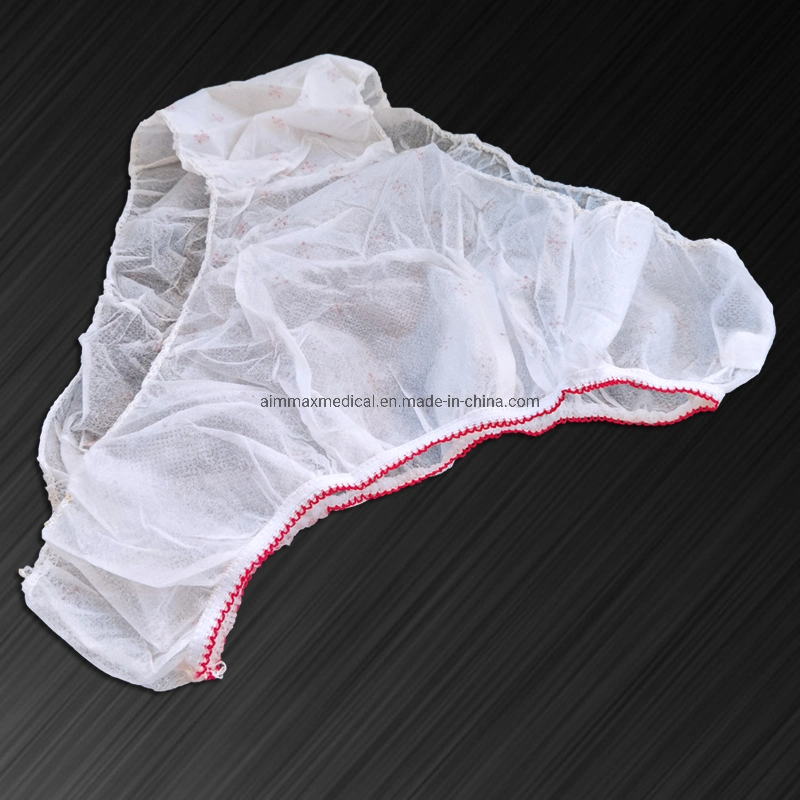Hot Sales Ladies Disposable Non Woven Panties Disposable Panties Disposable Brief Disposable SPA Underwear