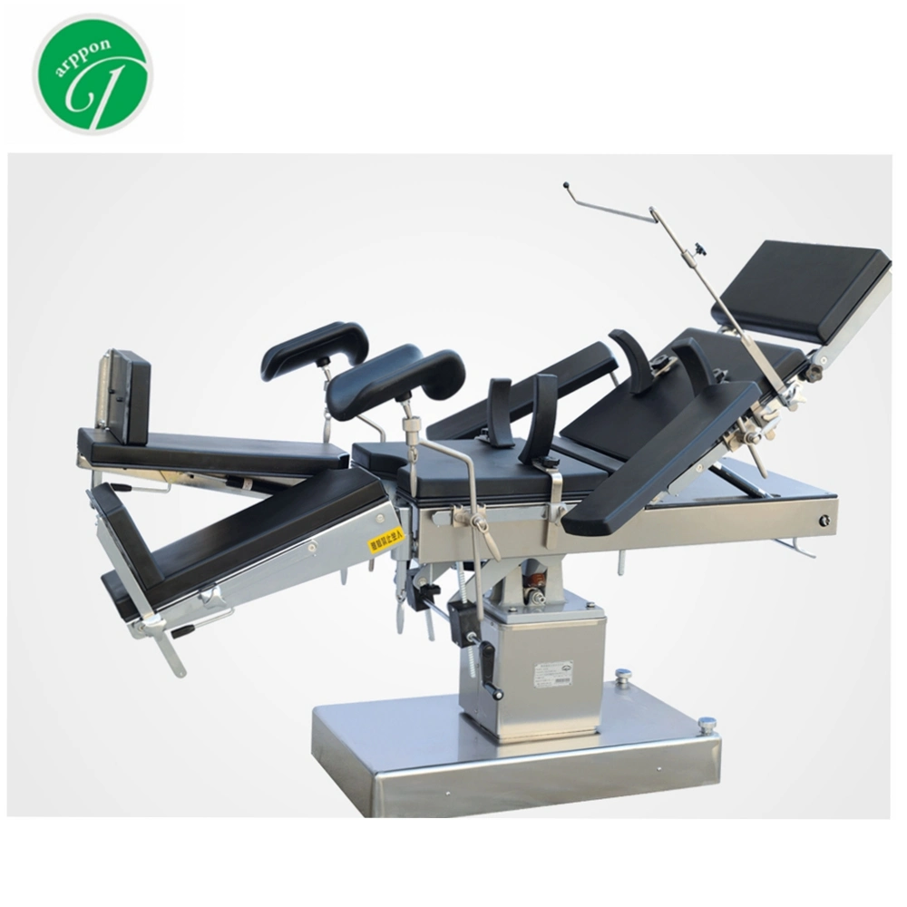 Pneumatic Surgery Bed Adjustable Operation Theatre Table for C-Arm Operation