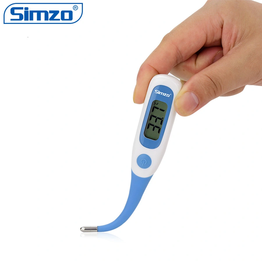 Digital Clinical Thermometer Oral Rectal Baby Adult Flexible Tip Waterproof Large LCD