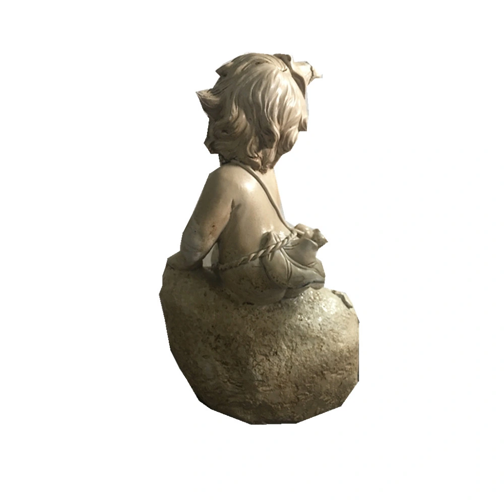 Polyresin Angel/Cherub Sculpture Resin Angel/Cherub Figurine