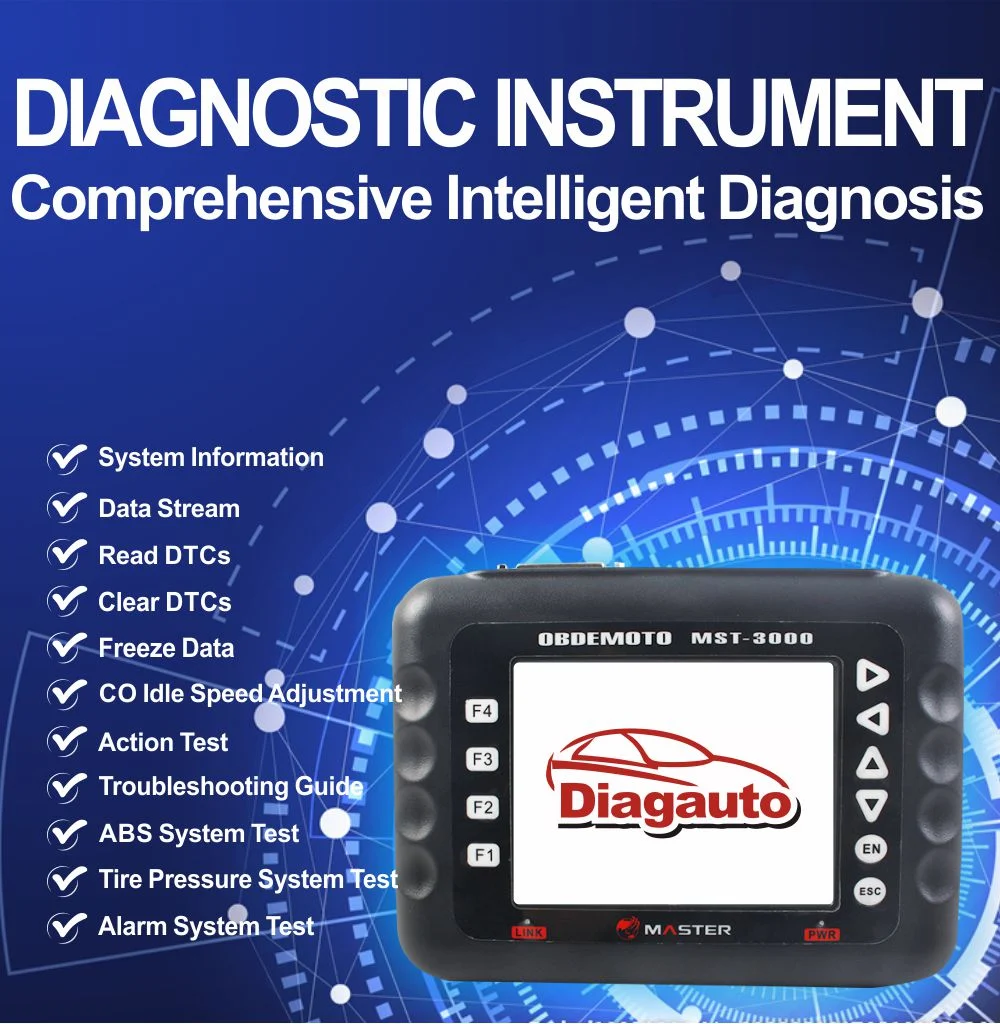 Full Version Universal Motorcycle Diagnostic Scanner Fault Code Scanner for Motorcycle Mst3000 Diagnostic Tool (MST-3000)