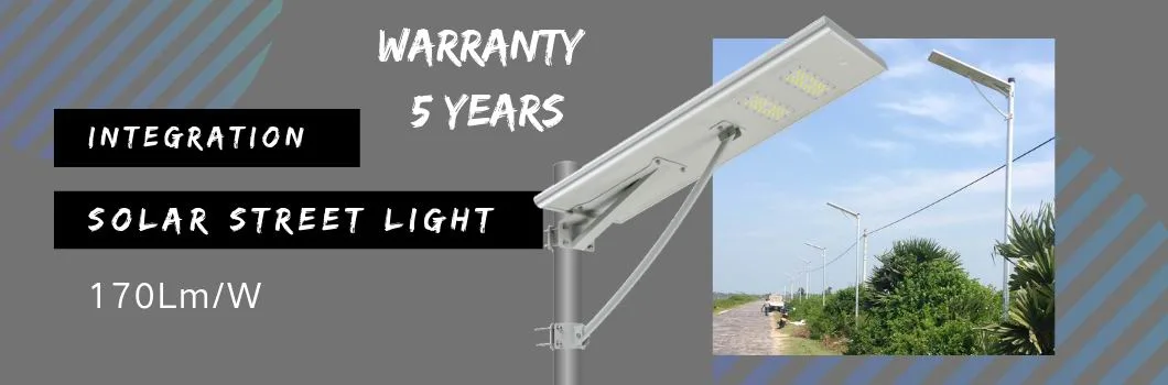 Cost Effective Solar Street Light Panel Outdoor Flexible Integrated 14000lm