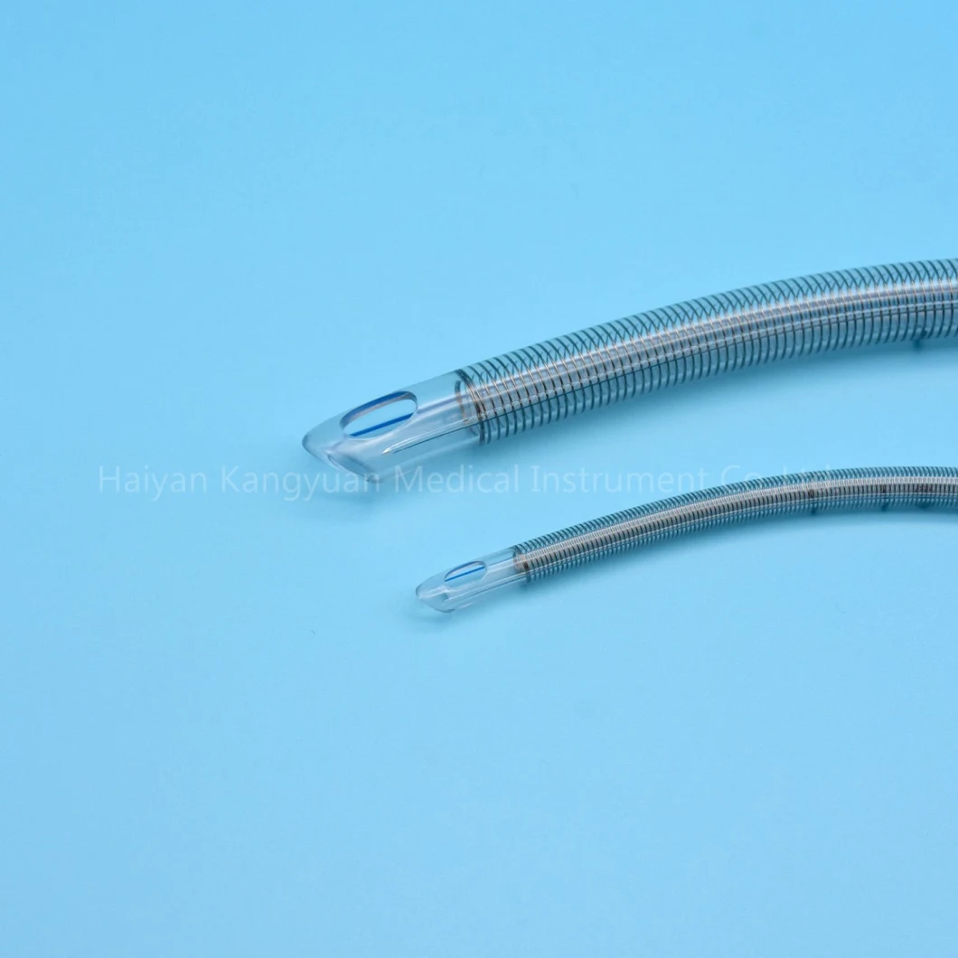 China Armored Reinforced Endotracheal Tube Flexible Soft Tip Uncuff Factory