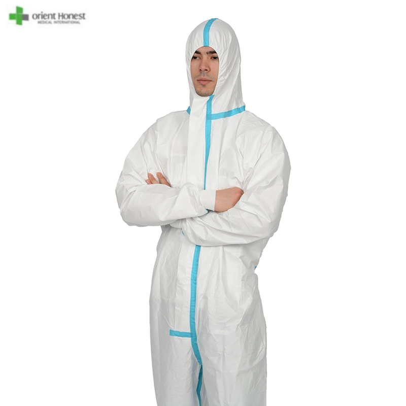 Disposable Coveralls Disposable Working Clothing Disposable Work Suits Disposable PP Nonwoven Protective Gown Disposable Medical Supplier
