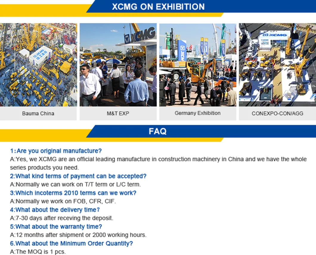XCMG Construction Equipment Tools List 10 Ton RC Crawler Excavator for Sale