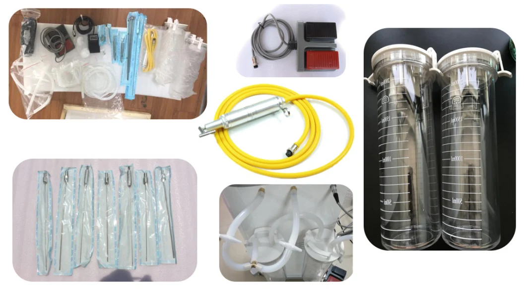Liposuction Multi-Function Power Assisted Vibrolipo Machine Liposuction Aspirator Liposuction Needle