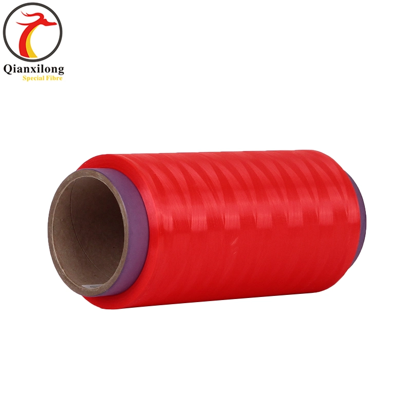 UHMWPE Fiber/PE Fiber/UHMWPE Polyethylene /Dyed Colored Fiber Red10d-3200d