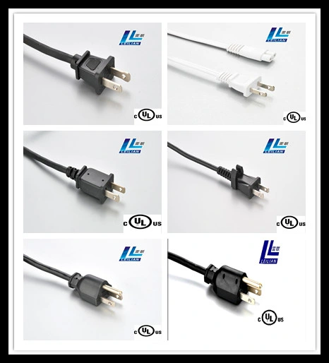 UL/cUL Standard Power Cord with Certificated Approved of Different Types