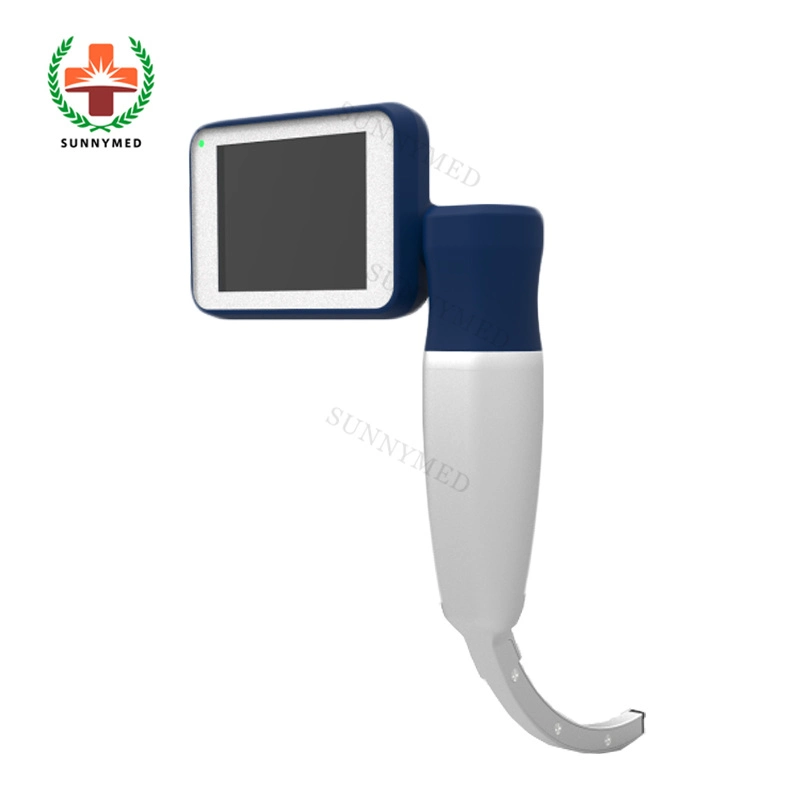 Sy-P018n Medical Anesthesia Disposable Video Laryngoscope with 4 Sizes Blade