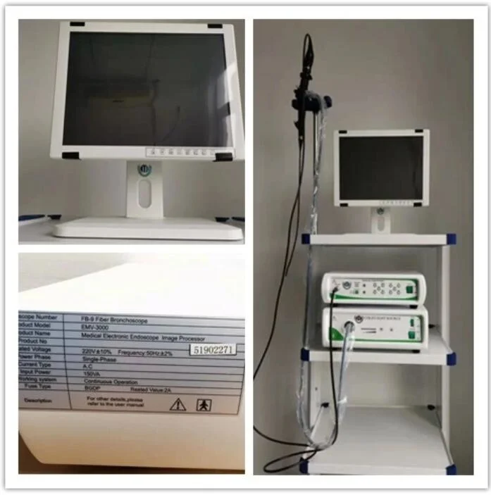 Optical Video Endoscope System Flexible Video Fiber Nasopharyngoscope Laryngoscope Bronchoscope