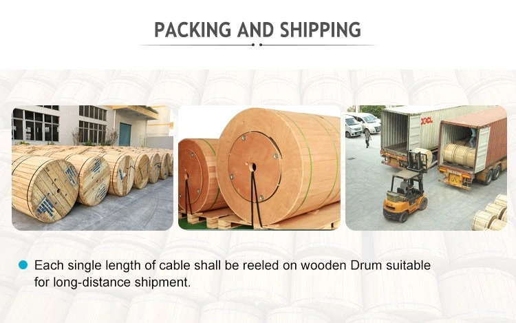 High Strength for Electricity Water-Blocking Material Fiberoptic Cable
