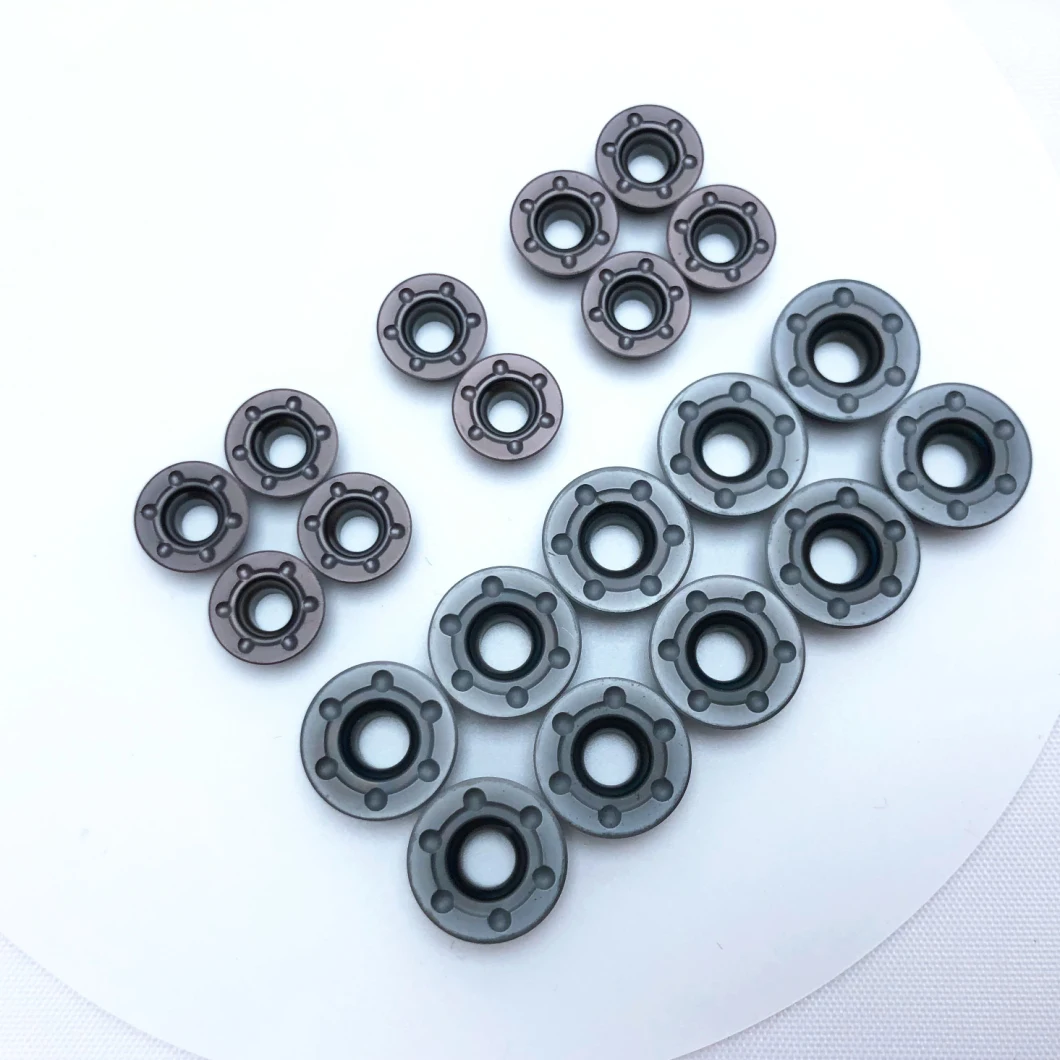 Ifferent Types of Cutter Blades Tungsten Carbide CNC Milling Insert Rpmw1003mo for Steel Milling