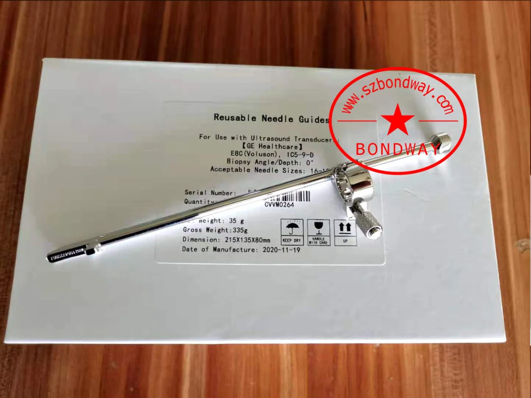 Ge Reusable Biopsy Needle Bracket for Ultrasound Transducer IC5-9, Biopsy Guide