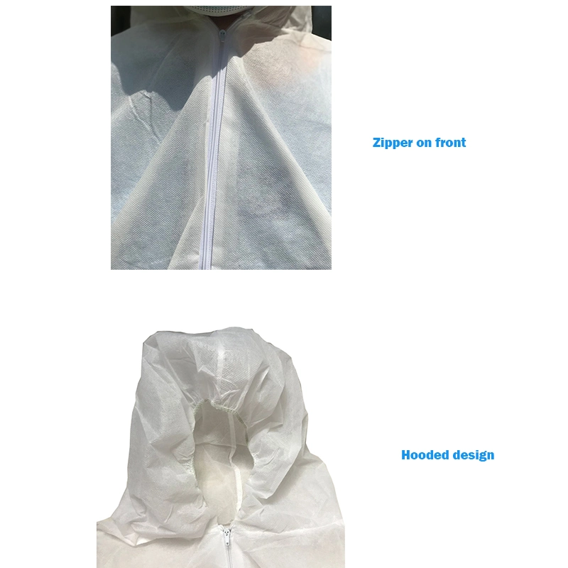Disposable Jumpsuit Disposable Protective Coverall Disposable Microporous Coverall Disposable Overall Suits