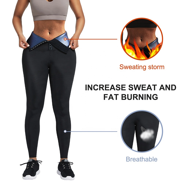 Custom Slimming Waist Corset Sweat Belt Workout Tummy Control Leggings with Waist Cincher
