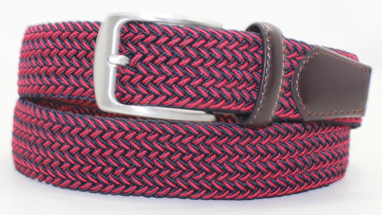 Fashion Fabric Belts Elastic Weaving Men's Women's Waist Belt