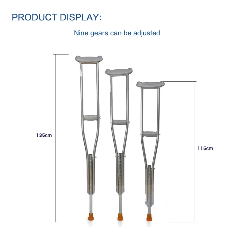 Elbow Guardian Crutches Vs Underarm Medical Supplies Metal Crutches for Sale