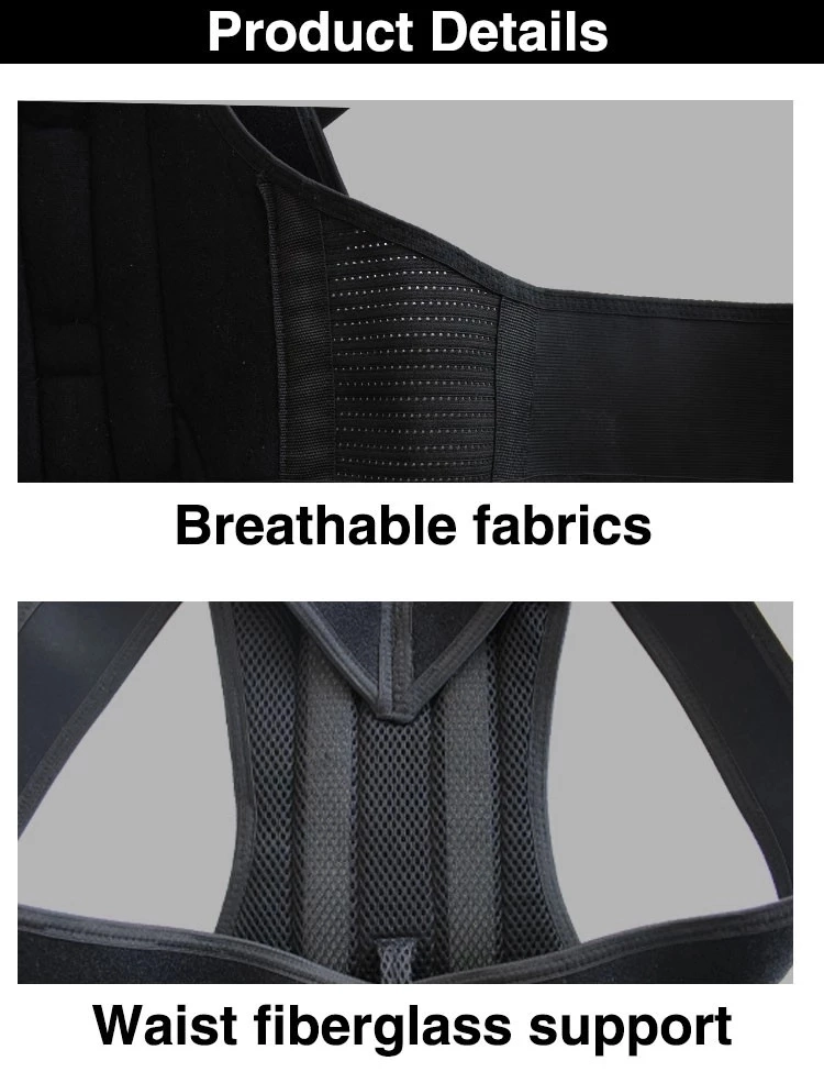 Durable Orthopedic Back Support Belt Correct Posture Brace Posture Corrector