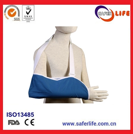 Resuable Medical Immobilizing Orthopedic Arm Support with Adjustable Shoulder Strip Arm Sling with Foam Ce FDA