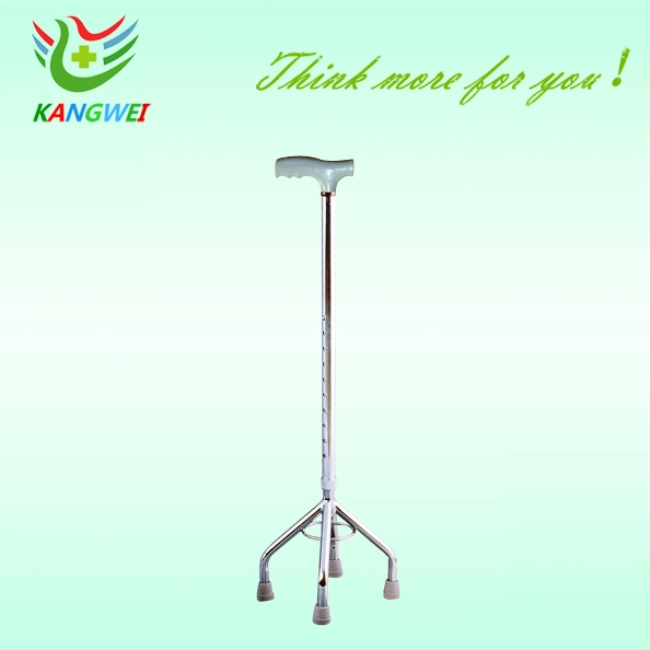 Hospital Medical Hand Cane with 4 Winged Elbow Crutch for Disabled Walking Stick (Slv-E4016)
