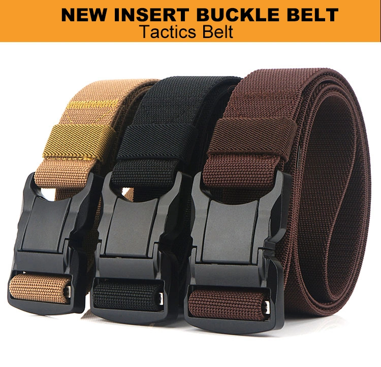 Adjustable Thicken Nylon Waist Belt Training Tactical Elastic Belt Military
