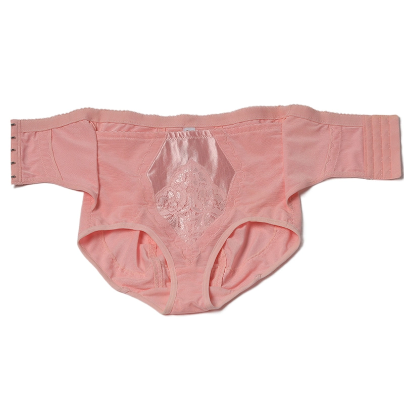 2021 Wholesaler New Arrival Elastic Fabric Pink Pretty Sexy High Waist Tummy Control Butt Lift Shorts Pantie Underwear Plus Size Waist Trainer